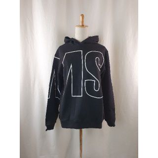 MSGM - 【新品・未使用】MSGM KIDS ビッグロゴパーカー ブラック14Yの