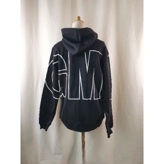 MSGM - 【新品・未使用】MSGM KIDS ビッグロゴパーカー ブラック14Yの