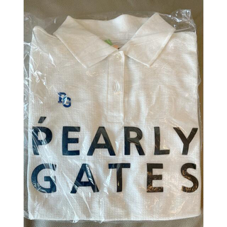 パーリーゲイツ(PEARLY GATES)の2021summer パーリーゲイツ　ポロシャツ　白(ポロシャツ)