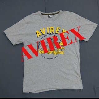 アヴィレックス(AVIREX)のAVIREX Tシャツ （グレー）XL(Tシャツ/カットソー(半袖/袖なし))