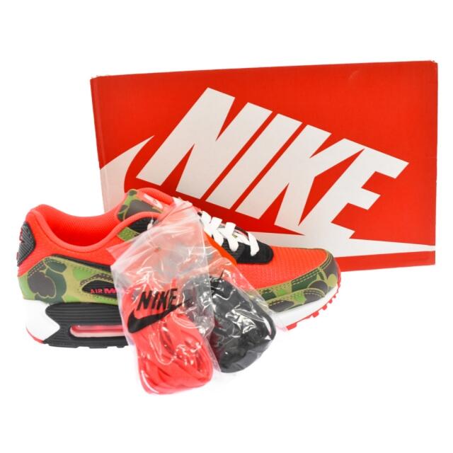 NIKE(ナイキ)のNIKE ナイキ AIR MAX 90 SP REVERSE DUCK CAMO INFRARED エアマックス90リバースダックカモ ローカットスニーカー ピンク/カーキUS8.5 CW6024-600 メンズの靴/シューズ(スニーカー)の商品写真