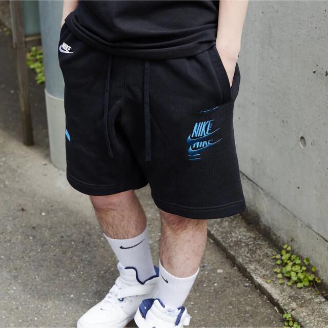 NIKE ナイキ NIKE ハーフパンツ スウェットショーツ ブラックの通販 by きゃみ's shop｜ナイキならラクマ