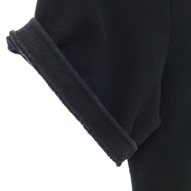 Gucci(グッチ)のGUCCI グッチ ロゴ刺繍半袖ポロシャツ 273561 ブラック メンズのトップス(ポロシャツ)の商品写真