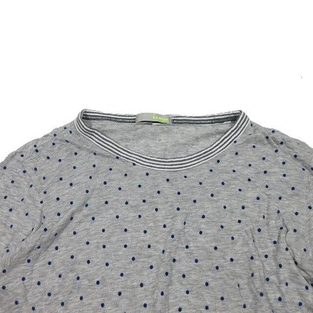 イム センソユニコ i＋mu Senso Unico Tシャツ 長袖 グレー レディースのトップス(Tシャツ(長袖/七分))の商品写真