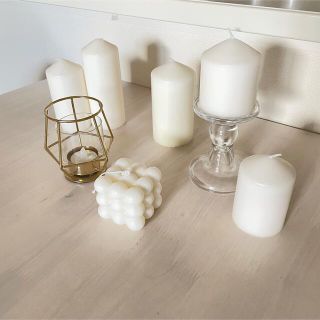 イケア(IKEA)の【まとめ売り】IKEAイケアキャンドルキャンドルホルダーまとめ売り(アロマ/キャンドル)