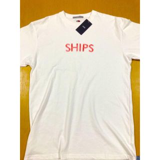 シップス(SHIPS)の送料込　新品　一部WEB限定カラー　SHIPSロゴ エンブロイダリー Ｔシャツ(Tシャツ/カットソー(半袖/袖なし))