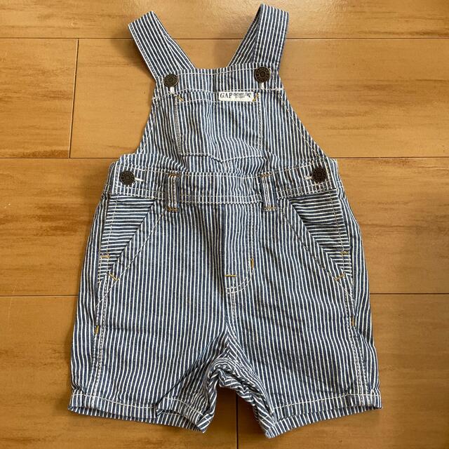 babyGAP(ベビーギャップ)のbabyGap ベビー オーバーオール サロペット キッズ/ベビー/マタニティのベビー服(~85cm)(ロンパース)の商品写真