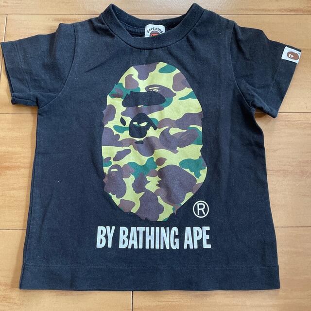 BAPE KIDS(ベイプキッズ)のAPE BAPE キッズＴシャツ キッズ/ベビー/マタニティのキッズ服男の子用(90cm~)(Tシャツ/カットソー)の商品写真