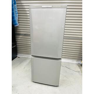ミツビシ(三菱)のMITSUBISHI 2ドア冷凍冷蔵庫146L(冷蔵庫)