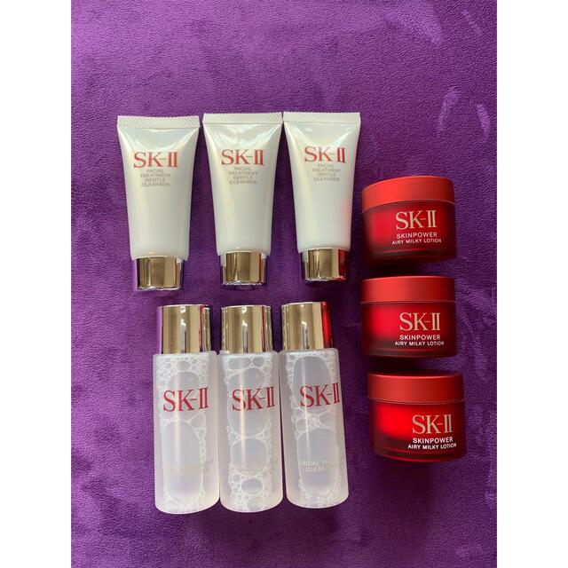 SK-II(エスケーツー)のSK-II スキンケア ミニサイズセット3種&クリスマスコフレセット商品 コスメ/美容のキット/セット(サンプル/トライアルキット)の商品写真