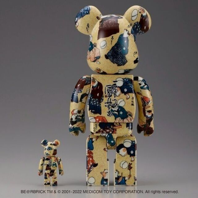 BE@RBRICK - BE@RBRICK 歌川国芳「流行猫の曲鞠」 100% & 400%の通販 ...