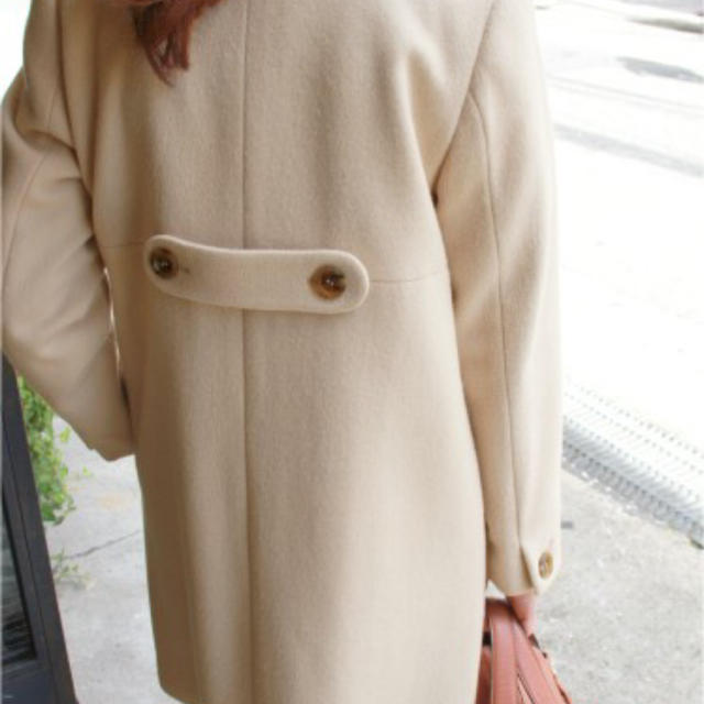 IENA(イエナ)の新品♡イエナスローブ ノーカラーコート スピック plage レディースのジャケット/アウター(ロングコート)の商品写真
