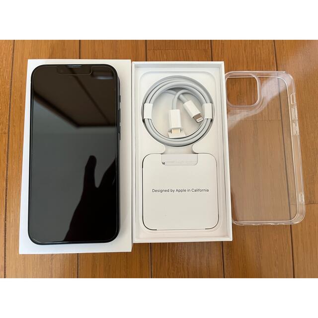 【美品ケース・フィルム付】iPhone13mini 128GB ミッドナイト