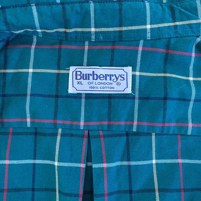 BURBERRY(バーバリー)の【極希少】BURBERRY ノバチェック　シャツ　緑　オーバーシルエット メンズのトップス(シャツ)の商品写真