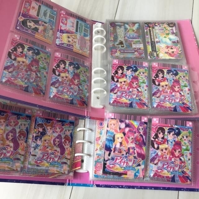 アイカツ!(アイカツ)のアイカツ　まとめ売り　カード　バインダー　グッツ エンタメ/ホビーのアニメグッズ(カード)の商品写真