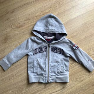 トミーヒルフィガー(TOMMY HILFIGER)のTOMMY HILFIGER 90 ジップアップ パーカー グレー(ジャケット/上着)