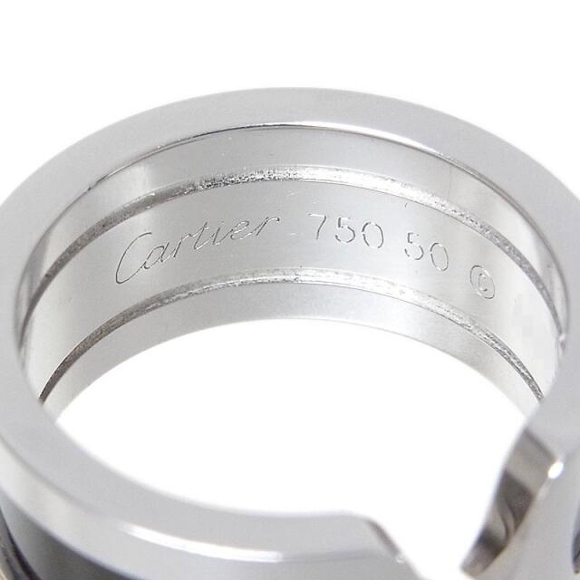 Cartier(カルティエ)のカルティエ Cartier C2リング ブラックエナメル リング・指輪【中古】 レディースのアクセサリー(リング(指輪))の商品写真