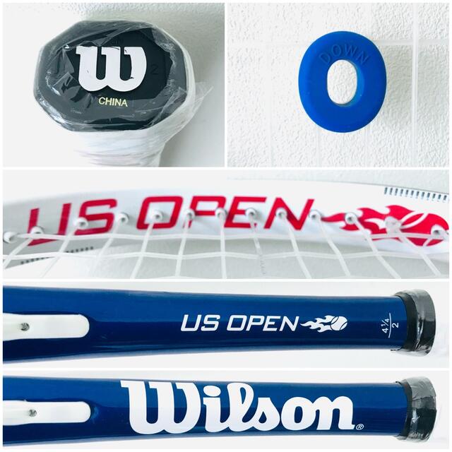 wilson(ウィルソン)の【US限定】ウィルソン『US OPEN／USオープン』テニスラケット／G2／軽量 スポーツ/アウトドアのテニス(ラケット)の商品写真