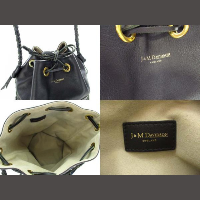 J&M DAVIDSON(ジェイアンドエムデヴィッドソン)のJ&M Davidson フリンジ カーニバル ショルダーバッグ 巾着 レザー レディースのバッグ(ショルダーバッグ)の商品写真