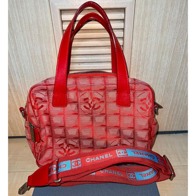 大人気新品 シャネル ニュートラベルライン ショルダートートバッグ