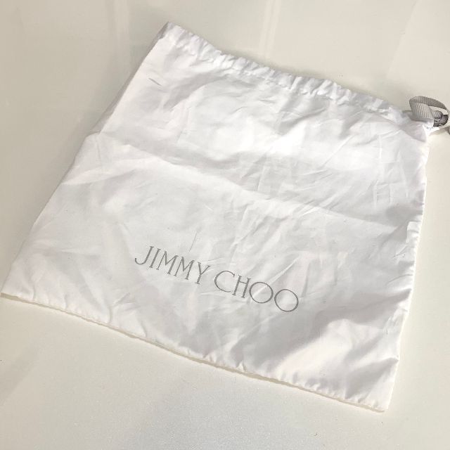 JIMMY CHOO(ジミーチュウ)の3526 未使用 ジミーチュウ コルク ウェッジサンダル ホワイト レディースの靴/シューズ(サンダル)の商品写真