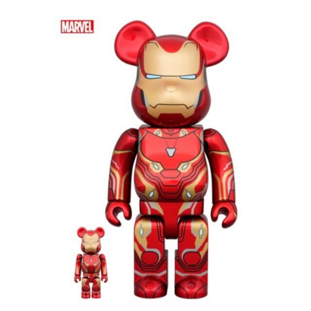 フィギュアBE@RBRICK IRON MAN MARK 50 100％ & 400％