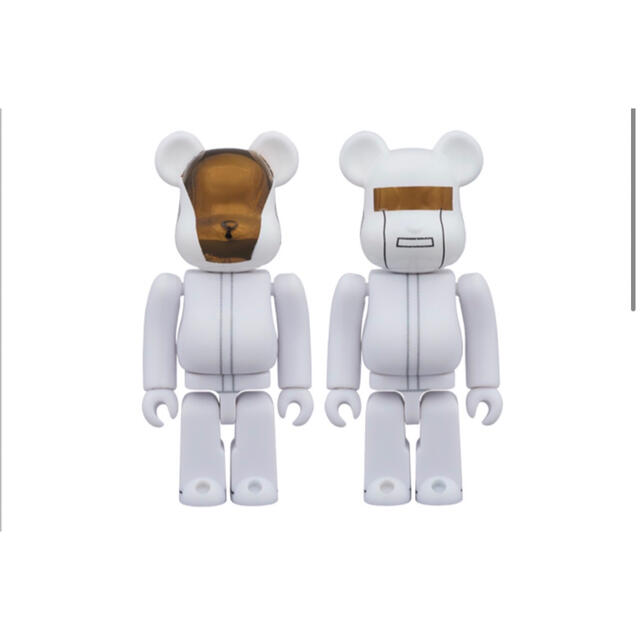 BE@RBRICK DAFT PUNK WHITE SUITS Ver.100％