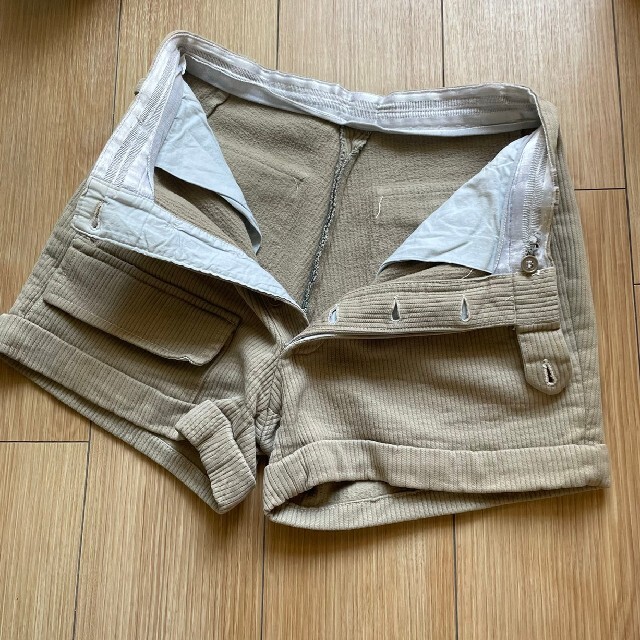 1930-40s French vintage pique shorts レディースのパンツ(ショートパンツ)の商品写真