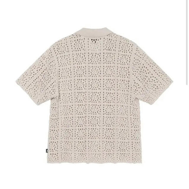 STUSSY CROCHET SHIRT ステューシー 22SS