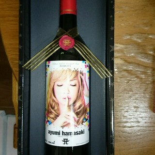 浜崎あゆみ　限定ワイン(ワイン)