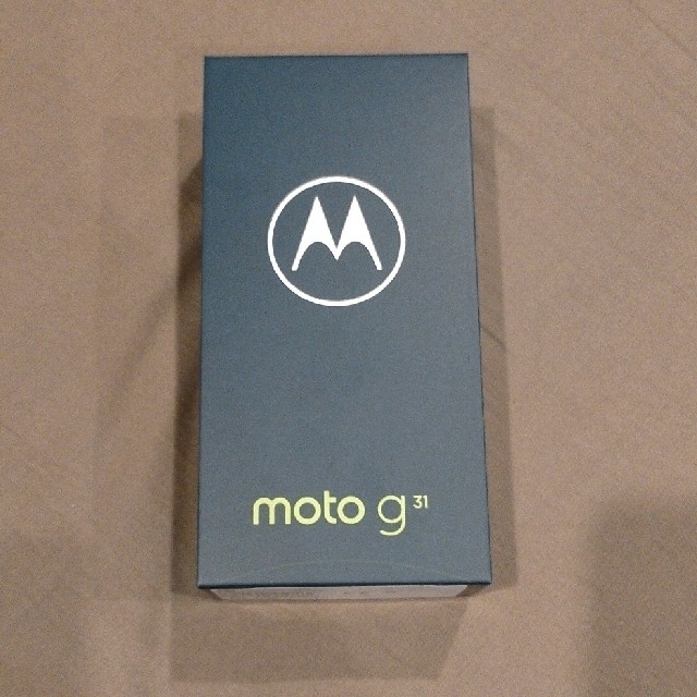 moto g31　モトローラ ミネラルグレイ 新品未開封のサムネイル