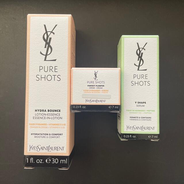 Yves Saint Laurent Beaute(イヴサンローランボーテ)のイヴ・サンローラン　ピュアショットローションクリームYセラム コスメ/美容のキット/セット(サンプル/トライアルキット)の商品写真