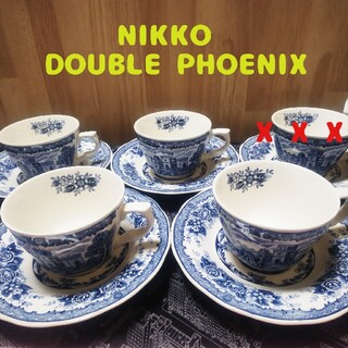 NIKKO - ニッコー ダブル フェニックス カップ&ソーサー (4客)の通販 