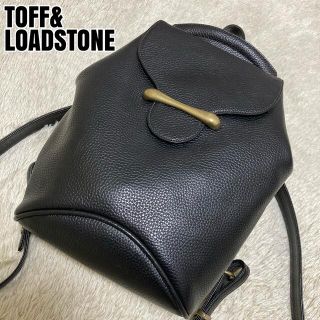 美品✨トフアンドロードストーン リュック レザー グレー系 A4収納可能