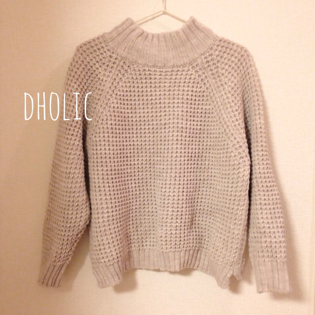 dholic(ディーホリック)の♡ ハイネックワッフルニット ♡ レディースのトップス(ニット/セーター)の商品写真