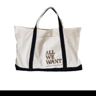 ワンエルディーケーセレクト(1LDK SELECT)の最終値下げ【AWW MAGAZINE】 TOTE BLACK トートバッグ　新品(トートバッグ)