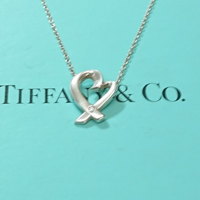 Tiffany & Co. パロマ・ピカソ ラビングハート ダイヤ ネックレス