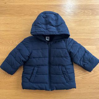 プチバトー(PETIT BATEAU)の【ご購入者様決定済】petit bateau  プチバトー　ベビーコート　12m(ジャケット/コート)