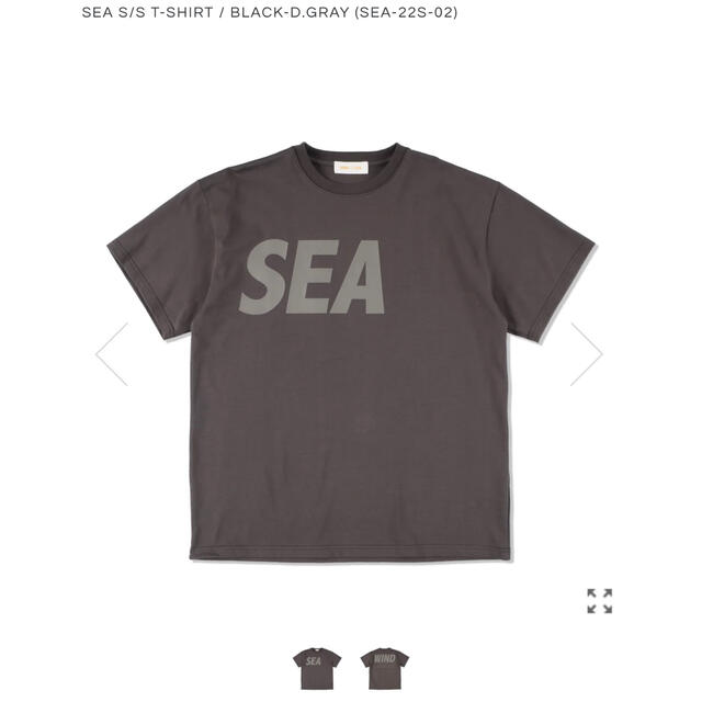 WIND AND SEA 半袖Tシャツ Black-D.Gray Ｌサイズ 限定 OFF 8280円 www ...