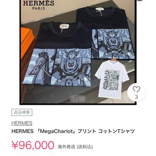 Hermes - 入手困難❣️最新エルメス22/23秋冬◇Tシャツ《Mega Chariot 