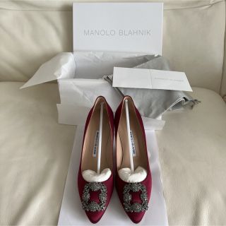 MANOLO BLAHNIK - 新品未使用 マノロブラニク ハンギシ マノロ manolo