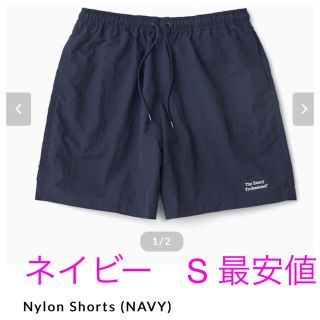 ワンエルディーケーセレクト(1LDK SELECT)のennoy Nylon Shorts (NAVY) エンノイ　スタイリスト私物(ショートパンツ)