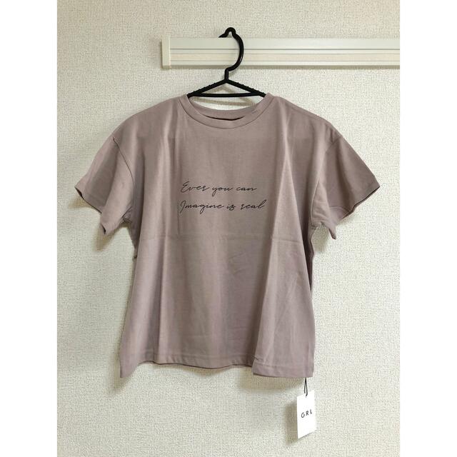 GRL(グレイル)のGRL グレイル ロゴTシャツ 半袖 レディースのトップス(Tシャツ(半袖/袖なし))の商品写真