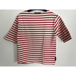 セントジェームス(SAINT JAMES)のボーダー Tシャツ　セントジェームス　赤白(Tシャツ(半袖/袖なし))
