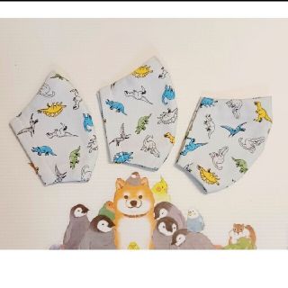 2~5才サイズ3枚セット インナーマスク(外出用品)