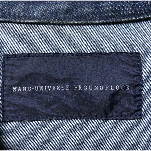 nano・universe(ナノユニバース)のsizeM◆匿名配送♢nano universe◆デニムジャケット 美品 レディースのジャケット/アウター(Gジャン/デニムジャケット)の商品写真