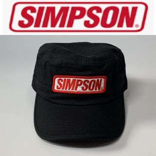 シンプソン(SIMPSON)のSIMPSON シンプソン 刺繍ワッペン付きワークキャップ SC-027(装備/装具)