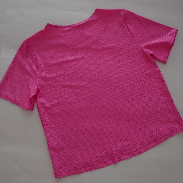 NIKE(ナイキ)のNIKE AIR ナイキエアー メッシュ ネオンカラー Tシャツ 定価4950円 レディースのトップス(Tシャツ(半袖/袖なし))の商品写真