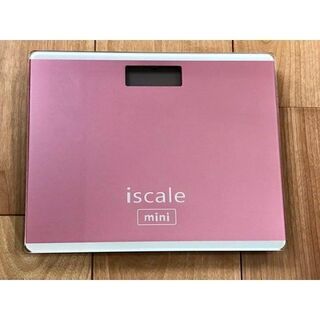 薄い　デジタル体重計　ピンク　コンパクト　薄型　スマート　体重計　電池付き(体重計/体脂肪計)