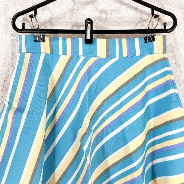 【新品・未使用】フレア スカート Jumper ミニ ショート ボーダー レディースのスカート(ミニスカート)の商品写真